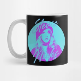 stevie nick blue vintage color Mug